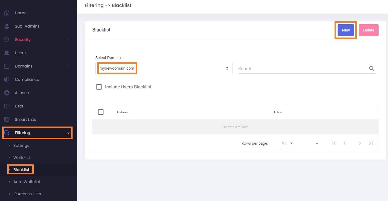 Admin Panel - blacklist view - add new blacklist entry.jpg