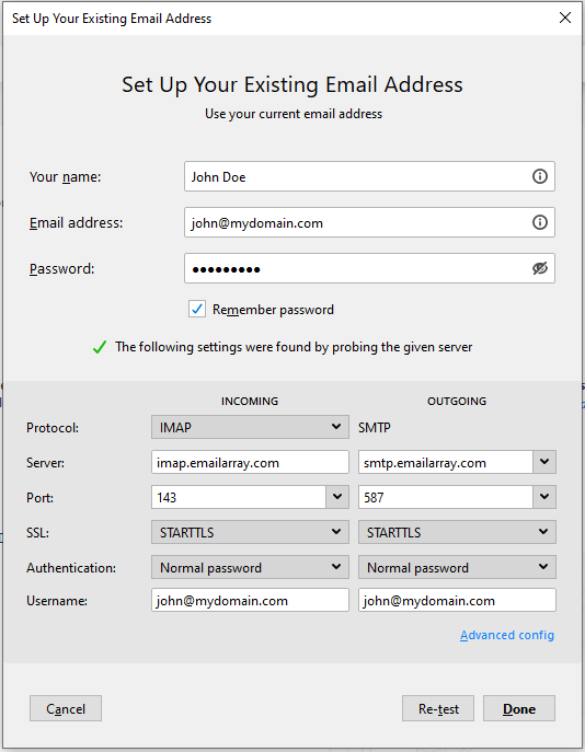 Thunderbird email config - 3 - after Re-test.PNG