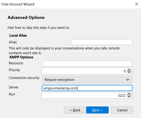 Thunderbird - step 6 - server host name.PNG