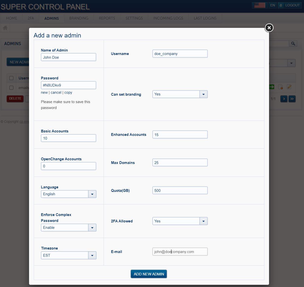 Example setup for a new Admin.JPG