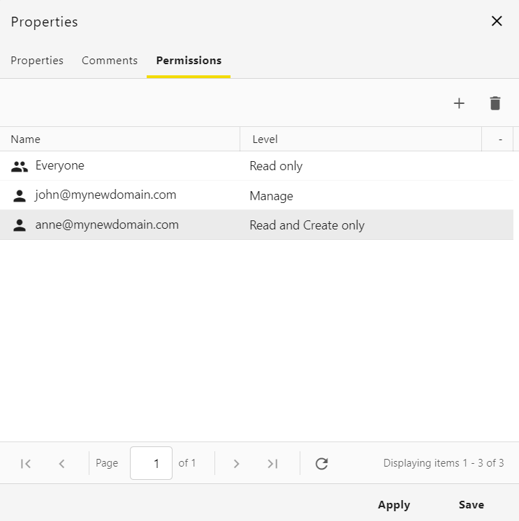 Webmail - files - sharing permissions can be per group or per user.PNG