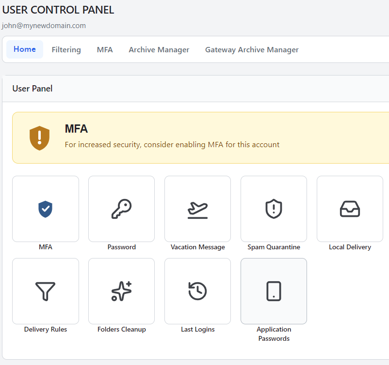 User Panel - access Application Passwords.PNG