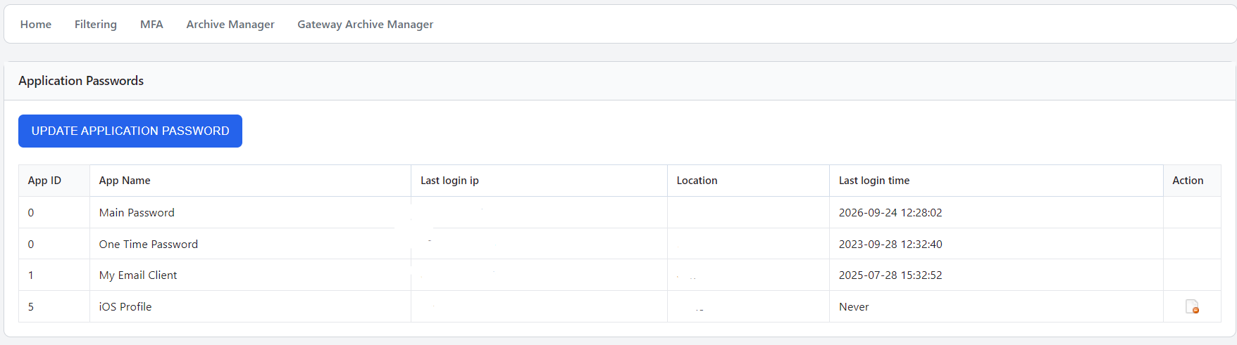 User Panel - Application passwords list.PNG